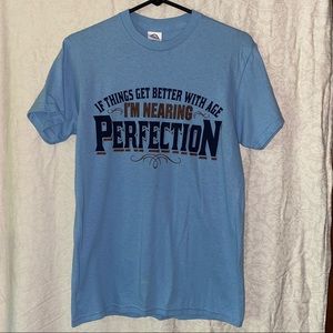 Blue t shirt. Size Small